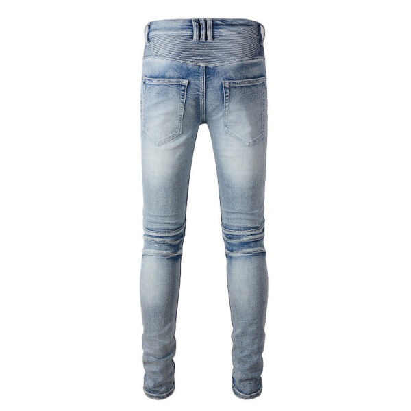 Blugi Biker Blue - imagine 2