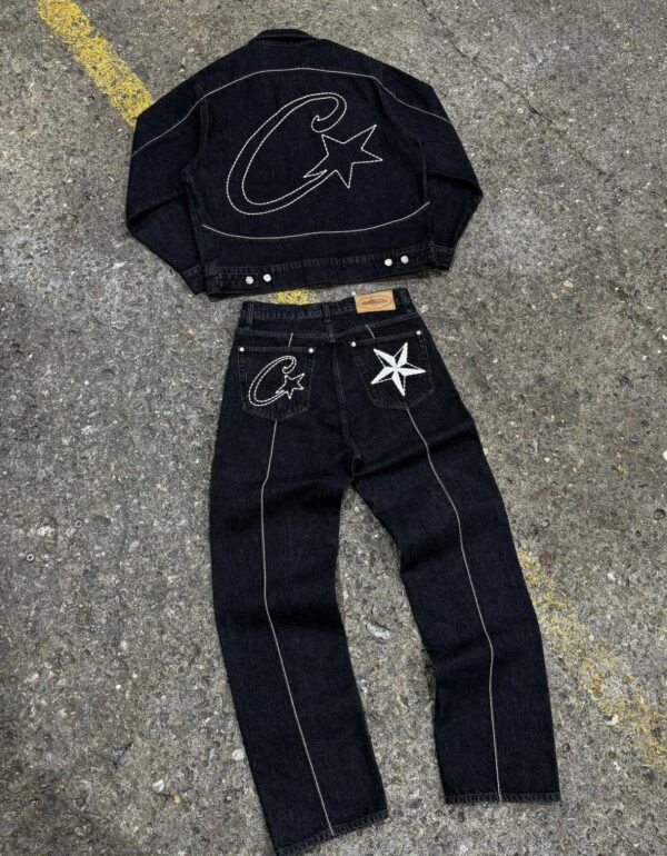 Pantaloni Denim Corteiz - imagine 2